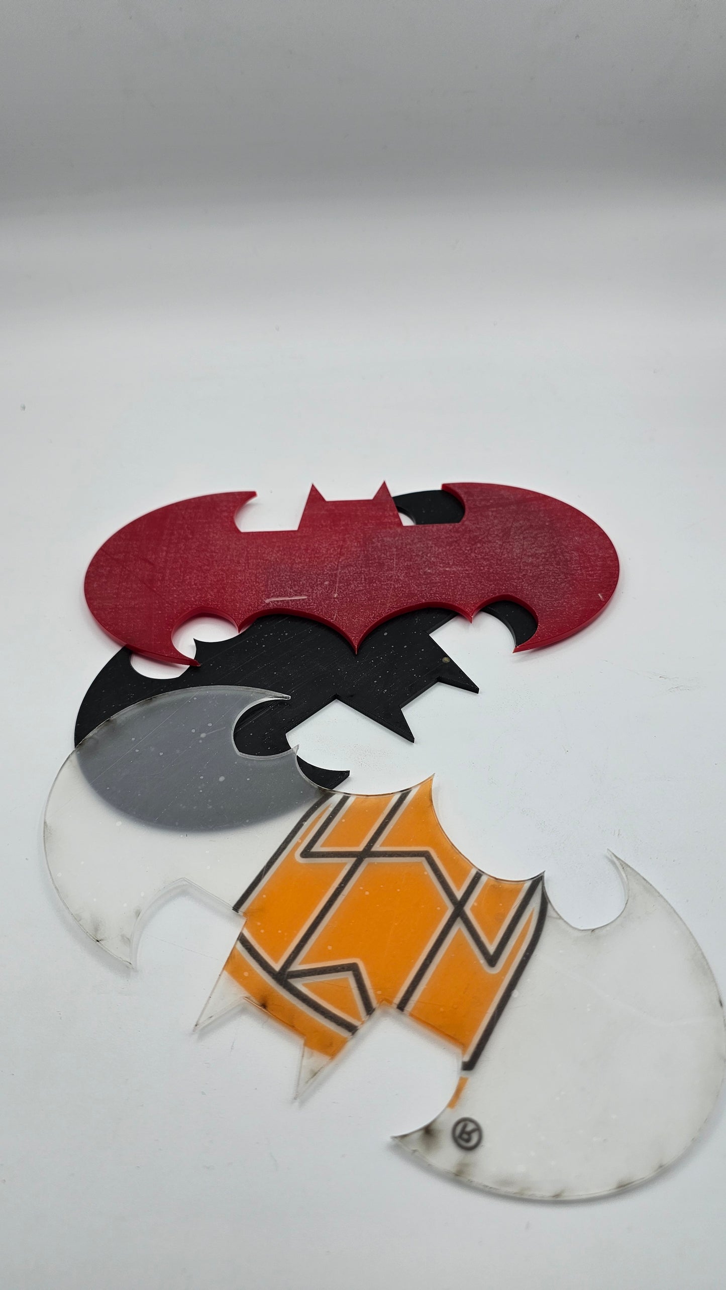 Plaque moto . Batman