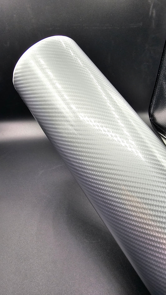 Carbon 7D . silver . 1.50×18m