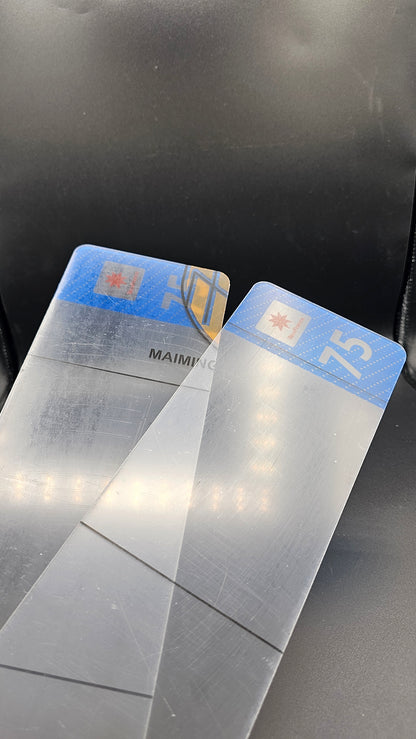 Plexy . Bond . Blue . Noir . ALM