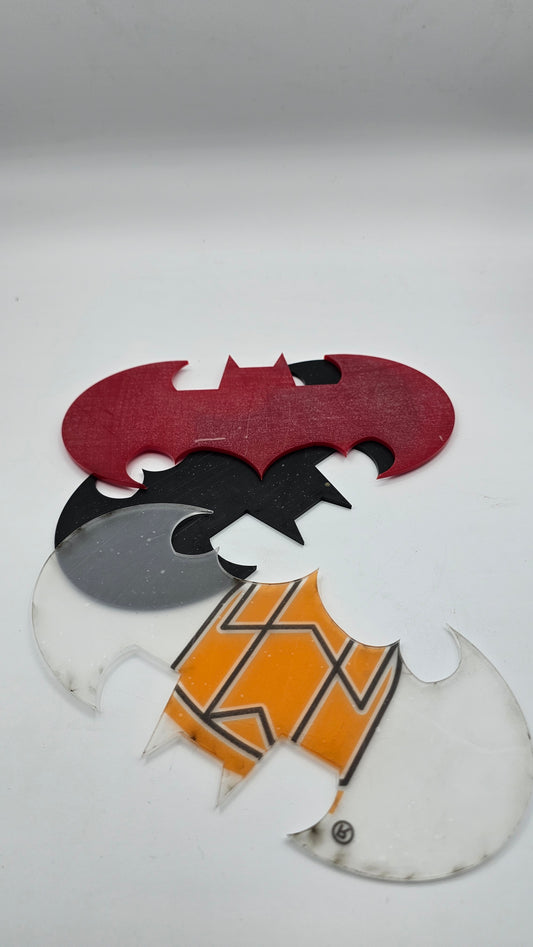 Plaque moto . Batman